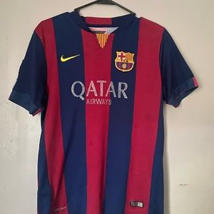 Soccer jersey worn multiple times